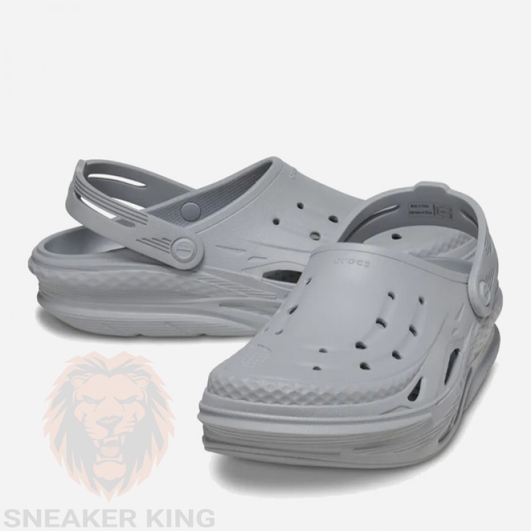 Шльопанці крокси Crocs Off Grid Clog сірі 209501-007